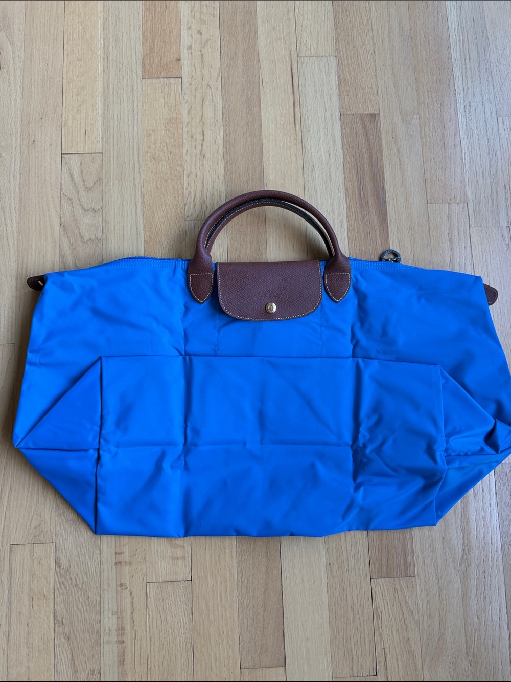 Longchamp large travel tote